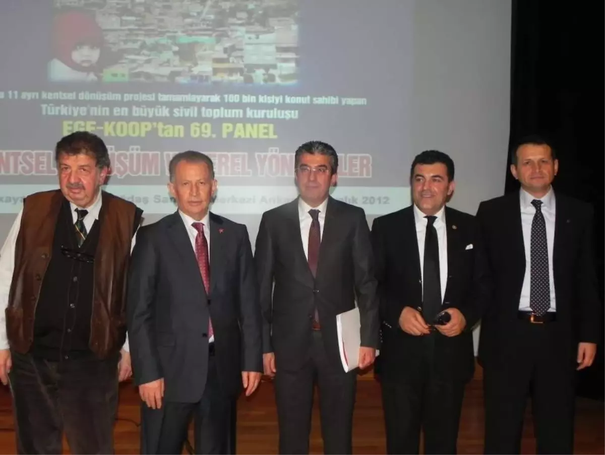 Ankara\'daki Kentsel Dönüşüm ve Yerel Yönetimler Paneli\'nde Ege-Koop\'tan Gövde Gösterisi