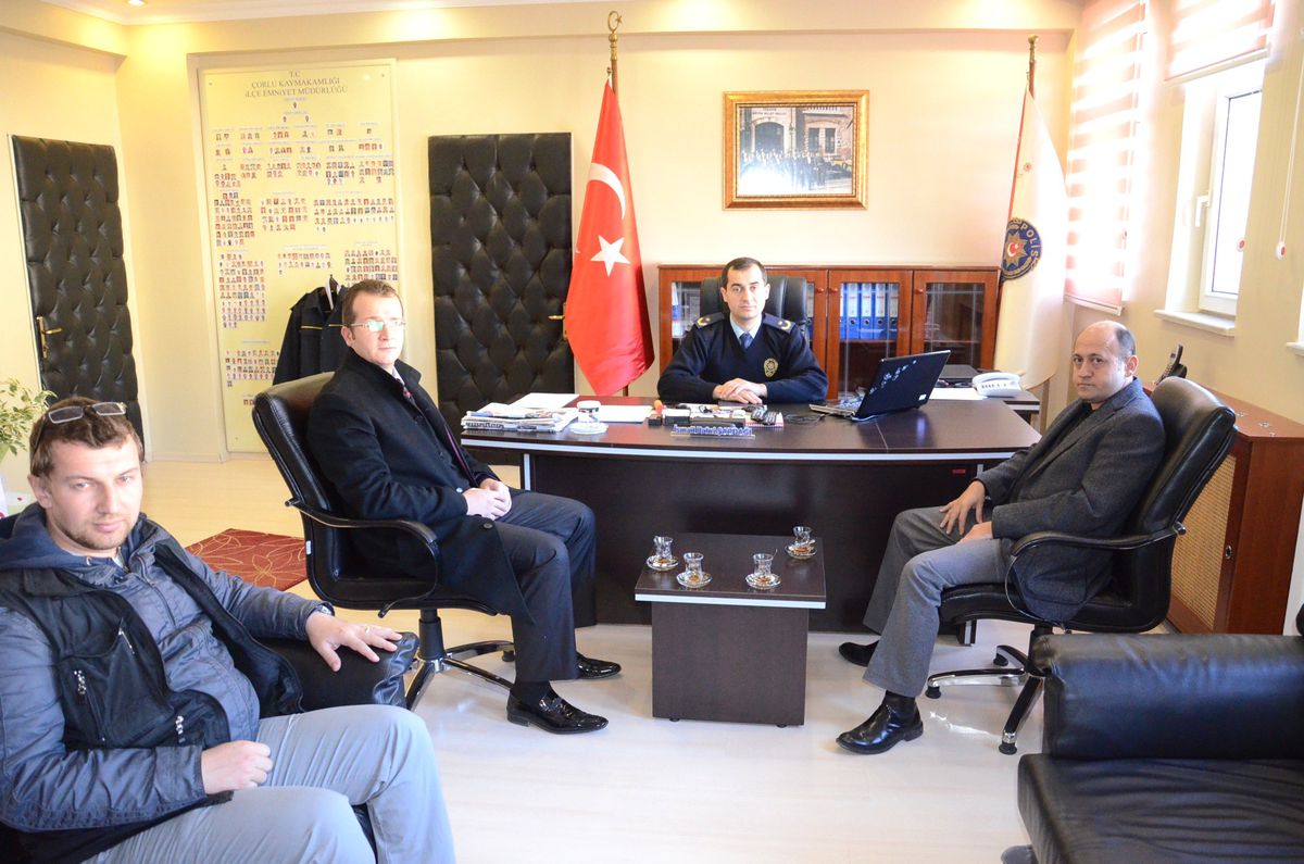 Avrupa Yakası Gazetesi\'nden Emniyet Müdürü Şardağı\'na Ziyaret