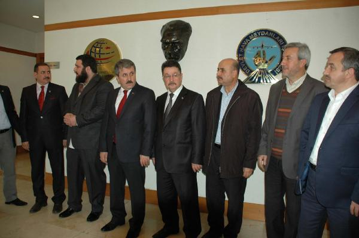 BBP Genel Başkanı Mustafa Destici Gazze\'ye Gitti