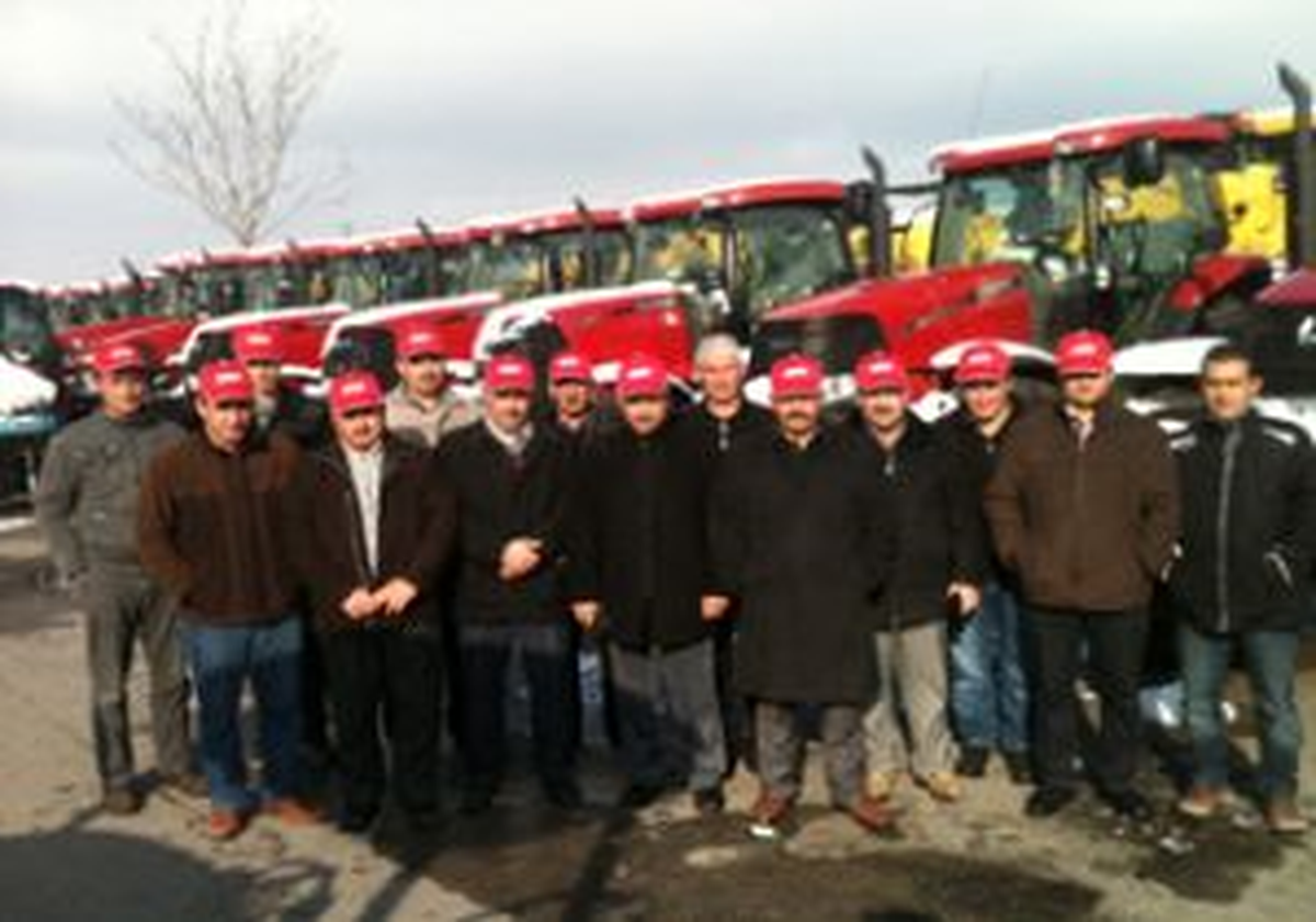 Case Ih Fabrikası Ankaralı Çiftçileri Ağırladı