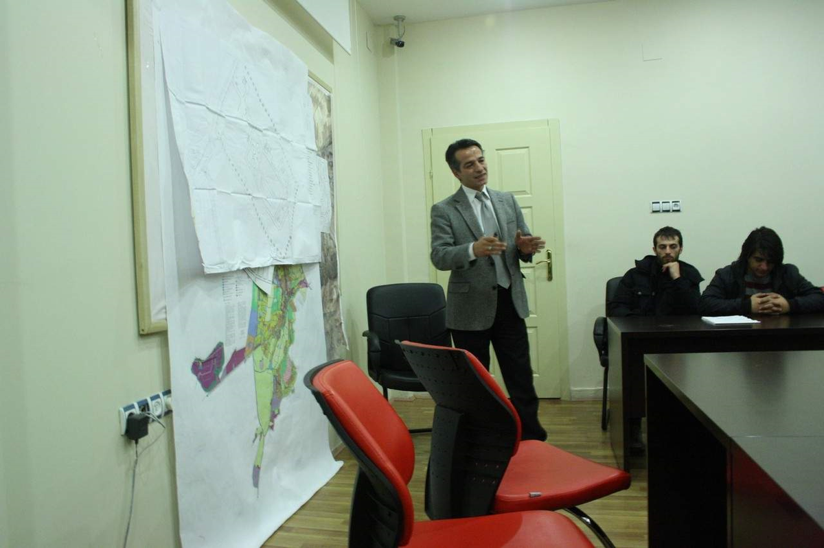 Mühendisler Develi Atık Su Tesisini İnceledi