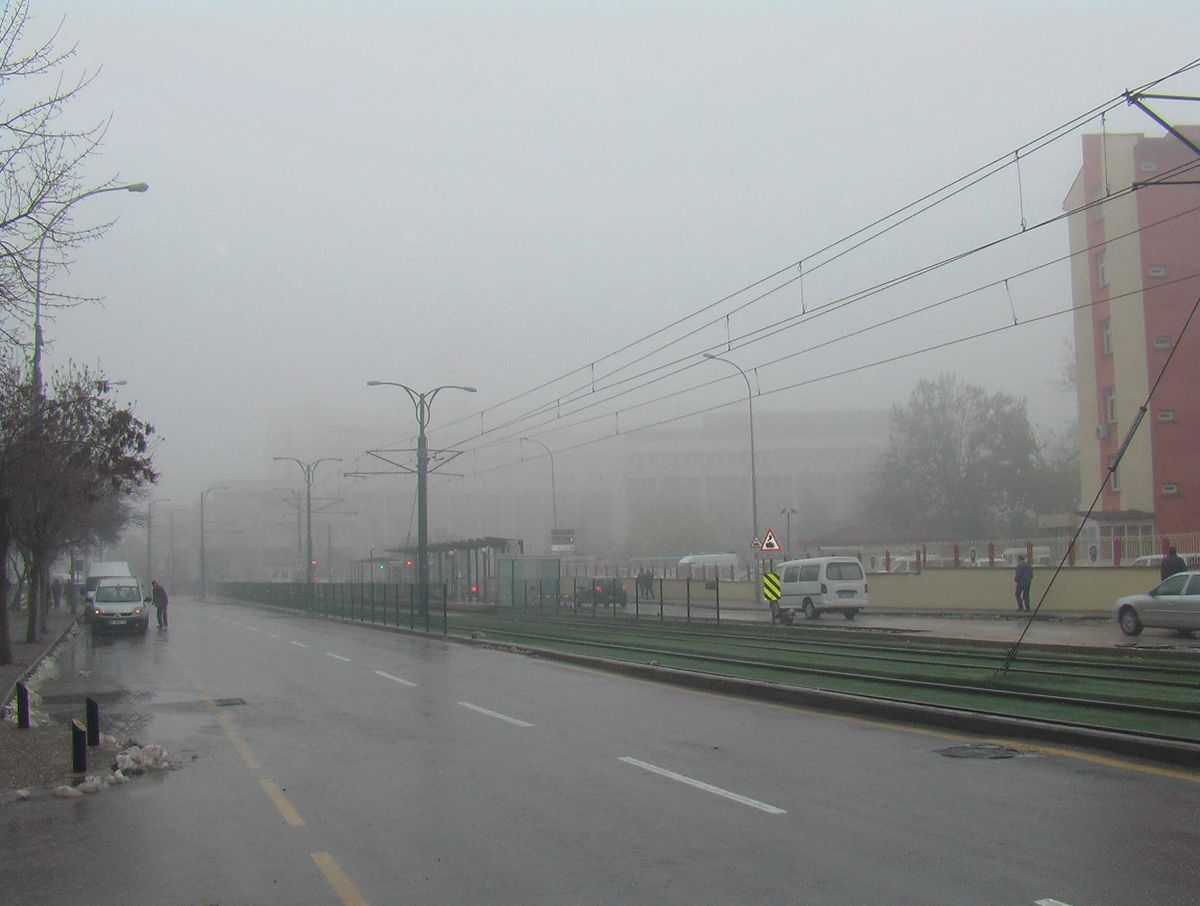 Gaziantep\'te Yoğun Sis