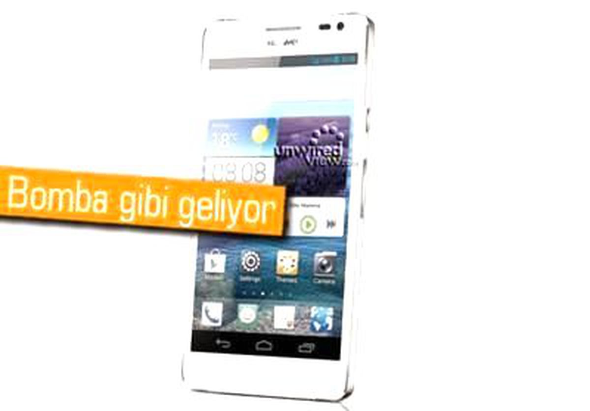 Huawei Ascend D2\'nin Fotoğrafı Sızdı
