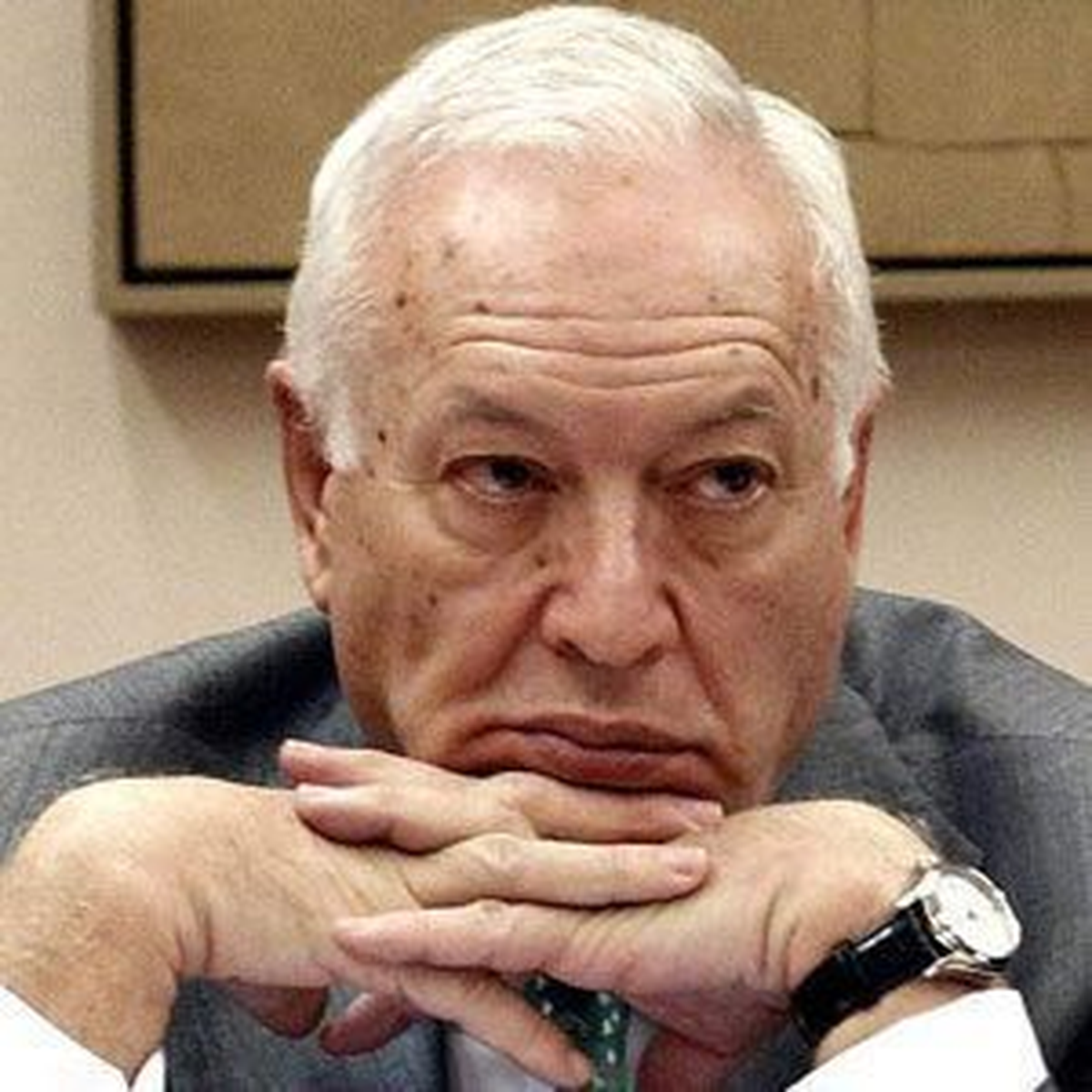 İspanya Dışişleri Bakanı Margallo."Son Haberler, Suriye\'deki Krizin Çok Kısa Zamanda...