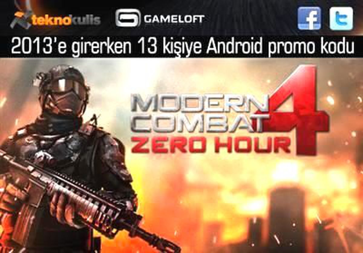 Modern Combat 4: Zero Hour Yarışması