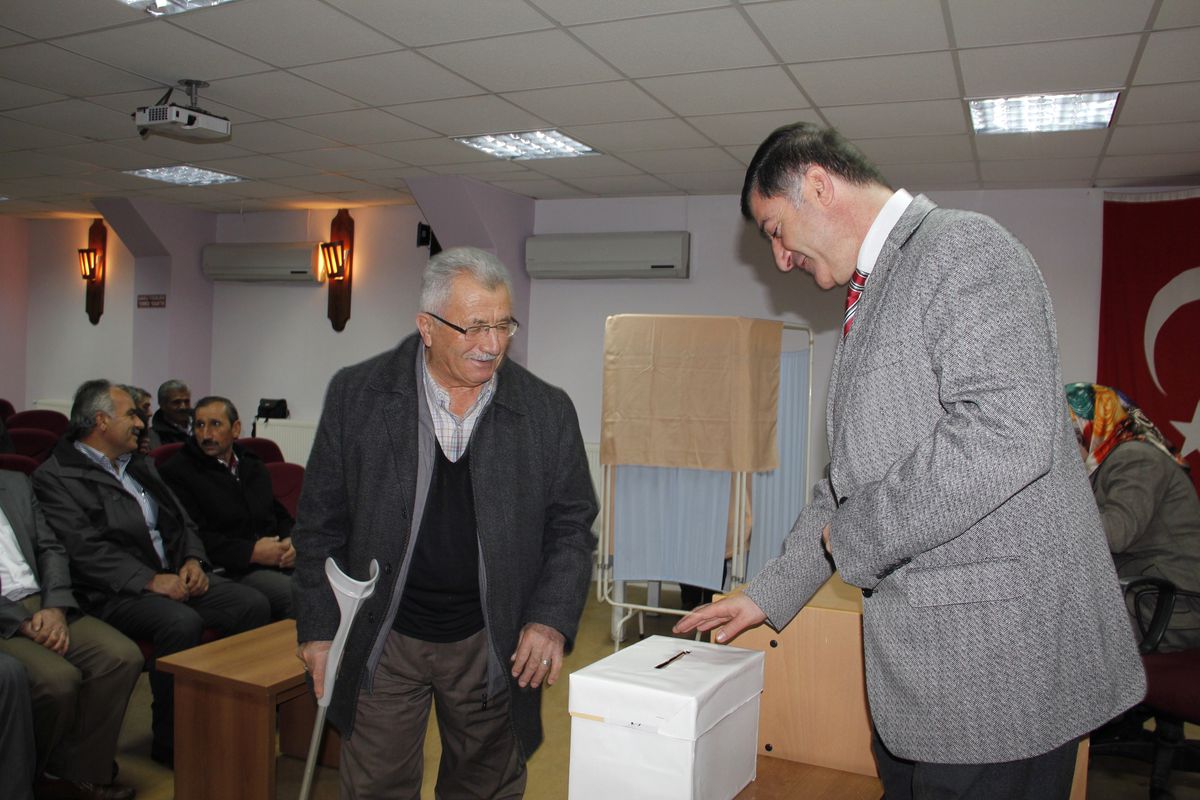 Muhtarlar Müvelli Heyeti İçin Seçime Girdi