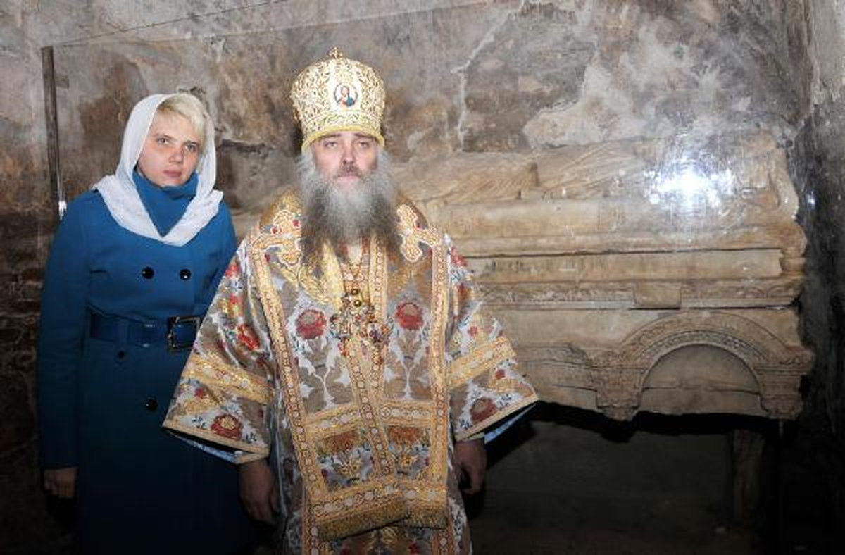Noel Baba Kilisesi\'nde Ruslar Ayin Yaptı