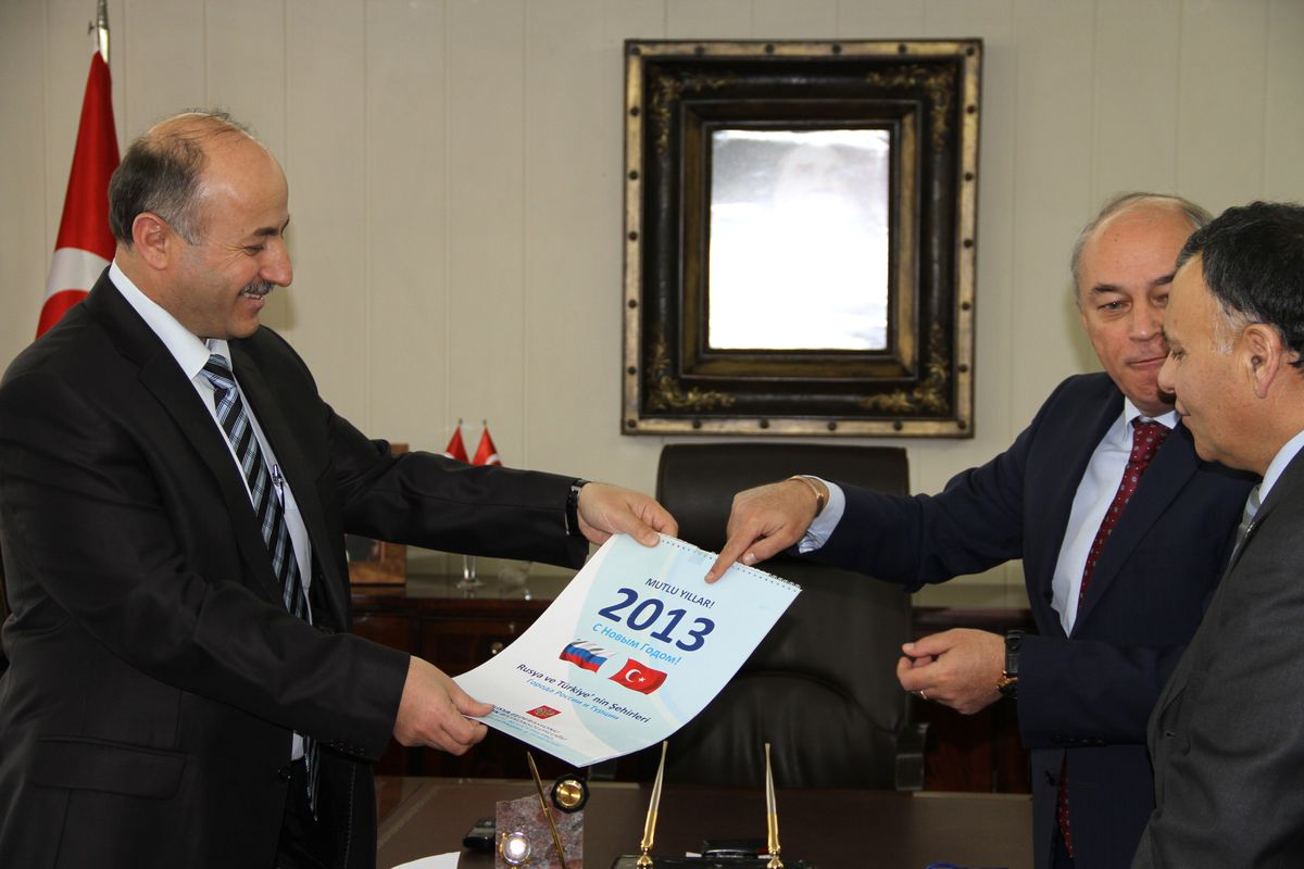Rusya Federasyonu Trabzon Başkonsolosu Talanov Ardahan\'da