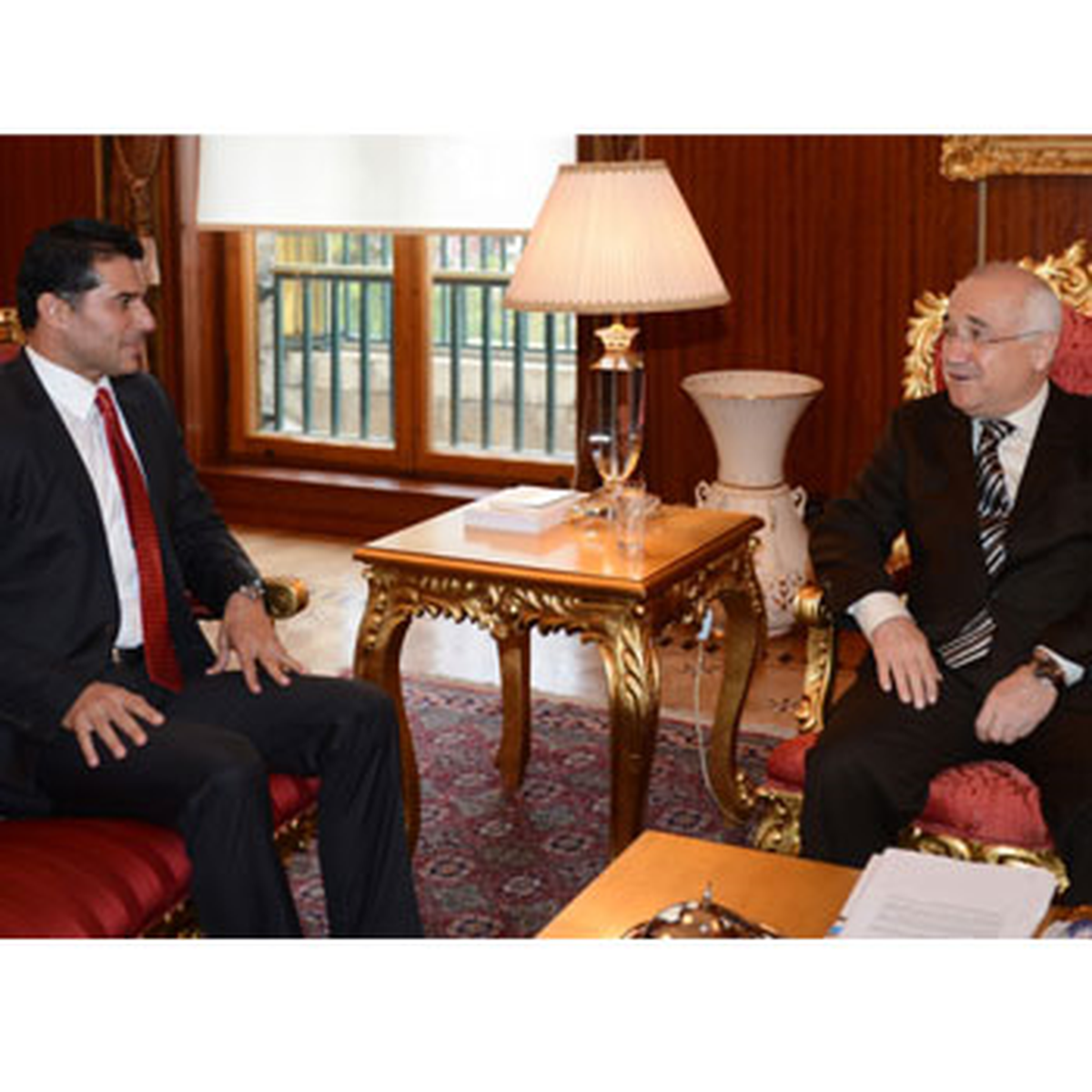 TBMM Başkanı Çiçek, KKTC Dışişleri Bakanı Özgürgün\'ü Kabul Etti