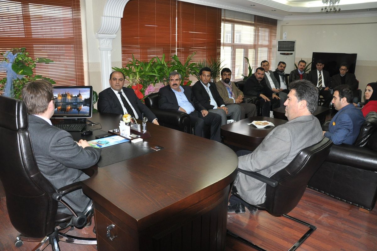 Tısiad Heyetinden Kaymakam Demirci\'ye Ziyaret
