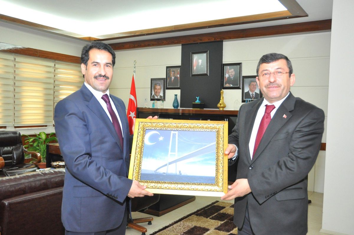 Başkan Yaman Darıca Belediye Başkanını Ağırladı