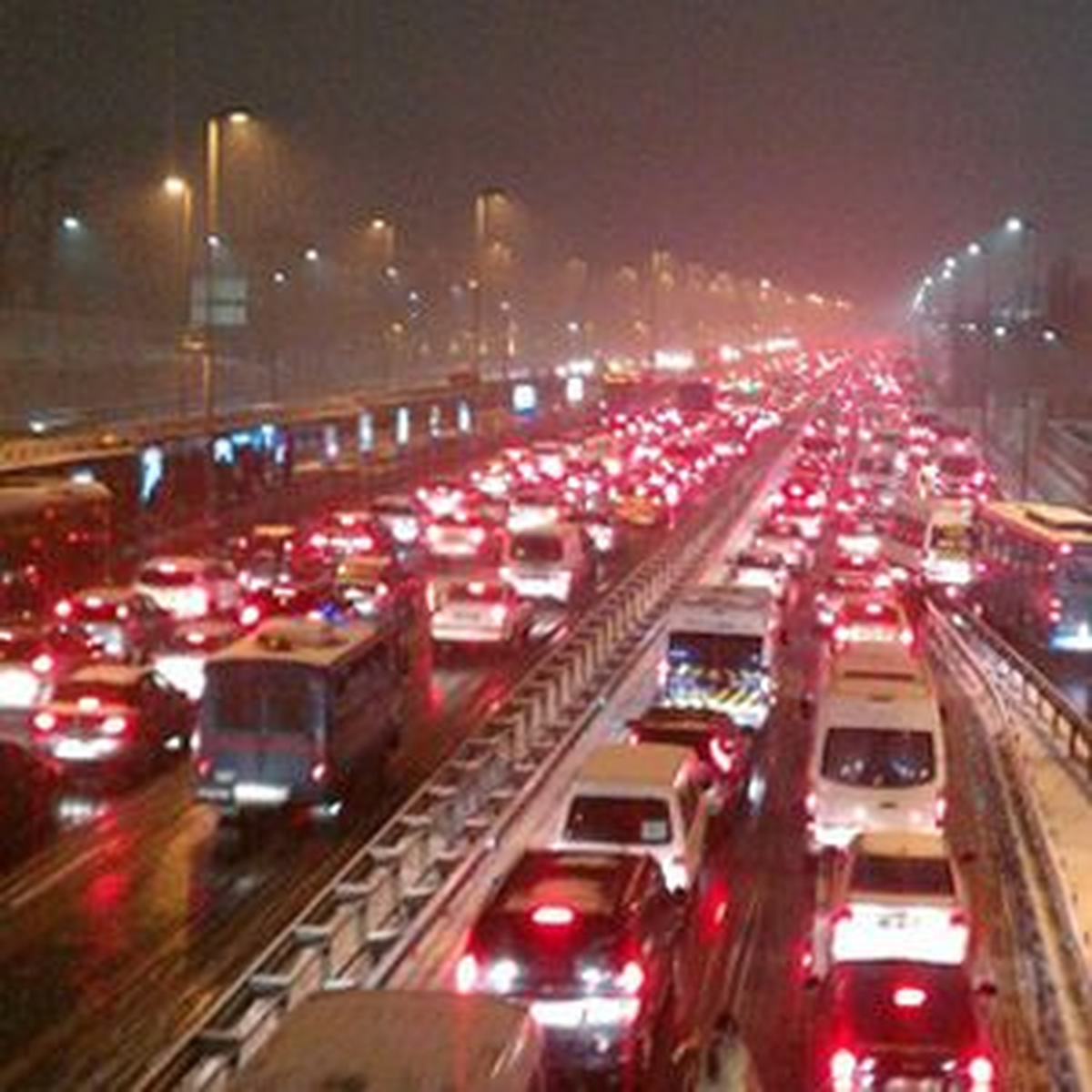 Büyükçekmece\'de Trafik Normale Döndü