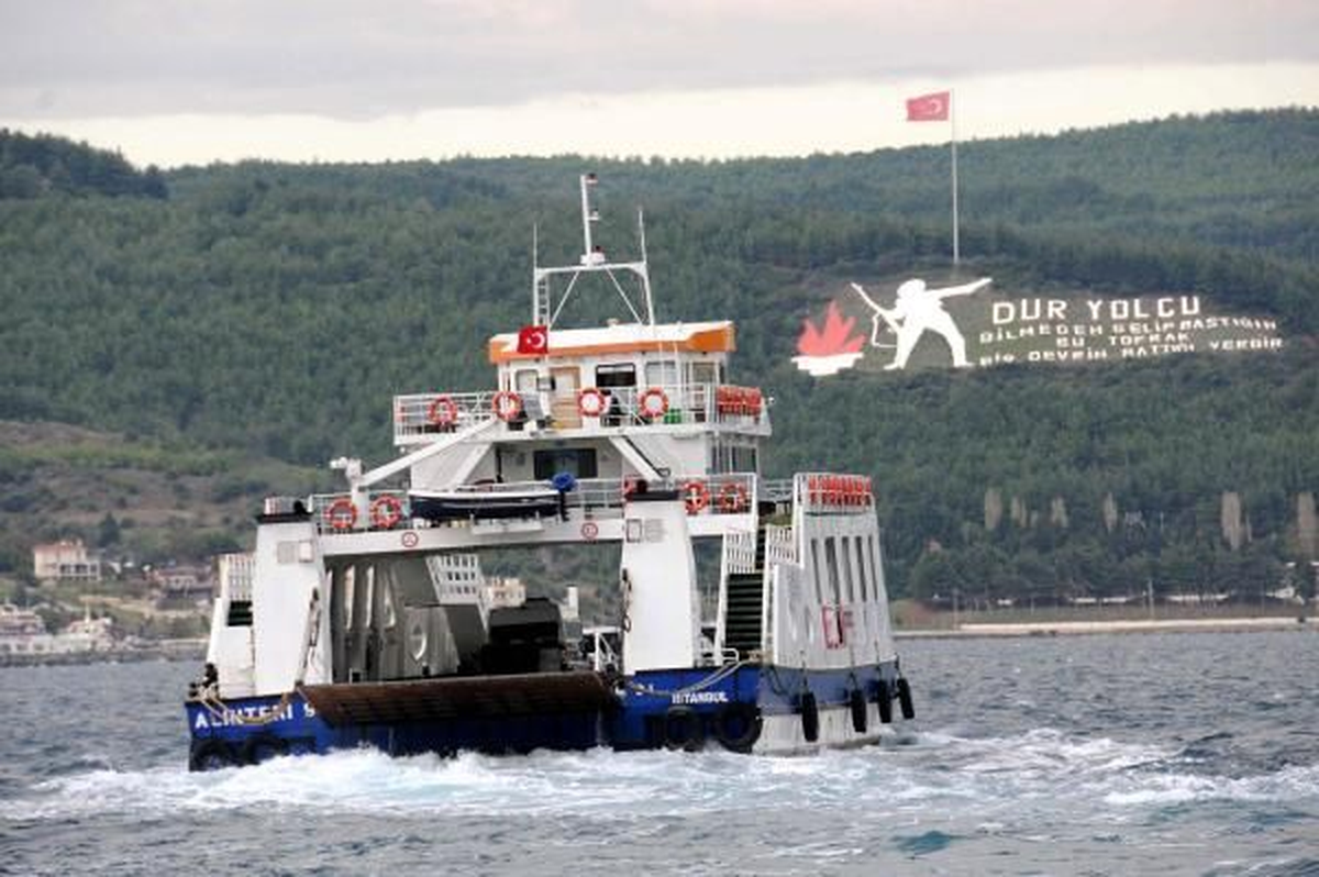 Çanakkale\'de Kuvvetli Poyraz
