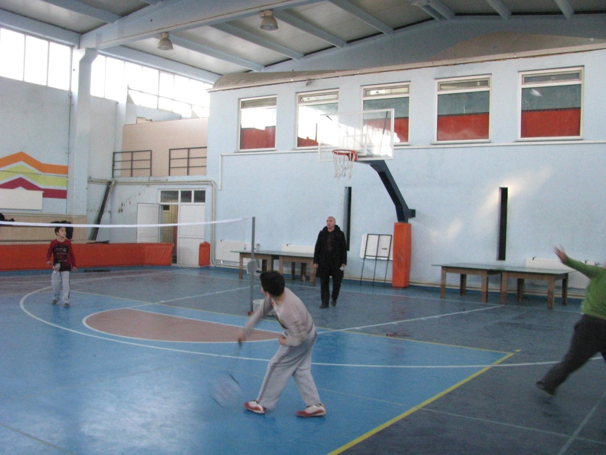 Cumhuriyet Ortaokulu\'nda Badminton Kursu Açıldı