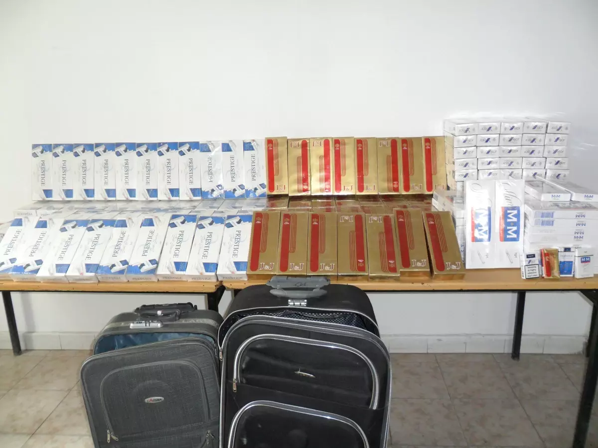 Jandarmadan Kaçak Sigara Operasyonu