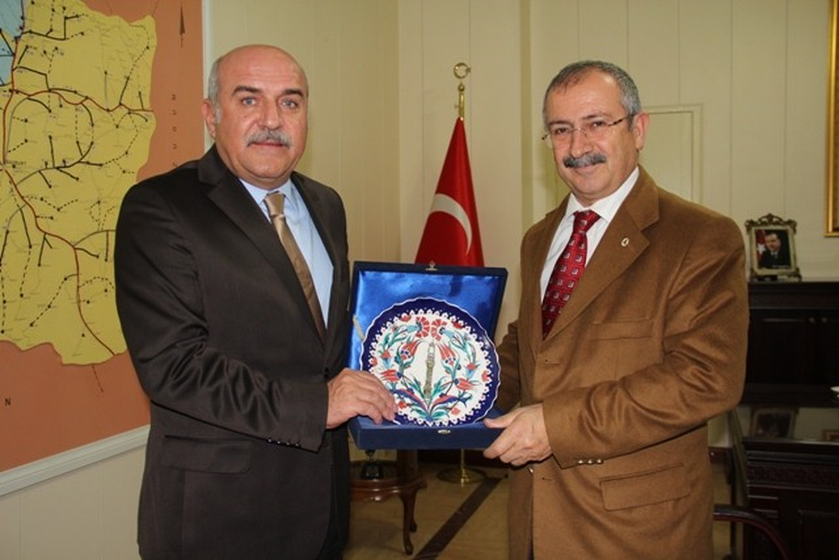 Karayolları Bölge Müdürü\'nden Vali İpek\'e Ziyaret