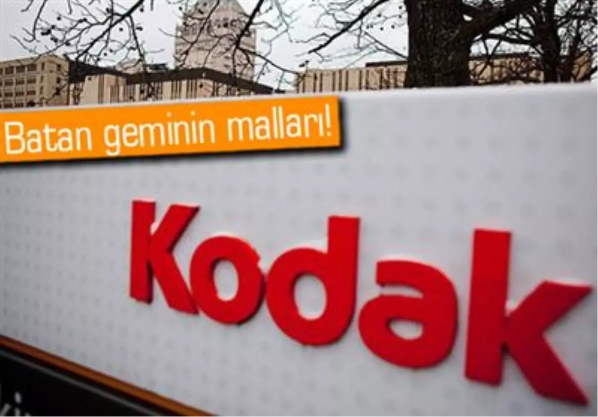 Kodak\'ın Patentleri 525 Milyon Dolara Satılacak