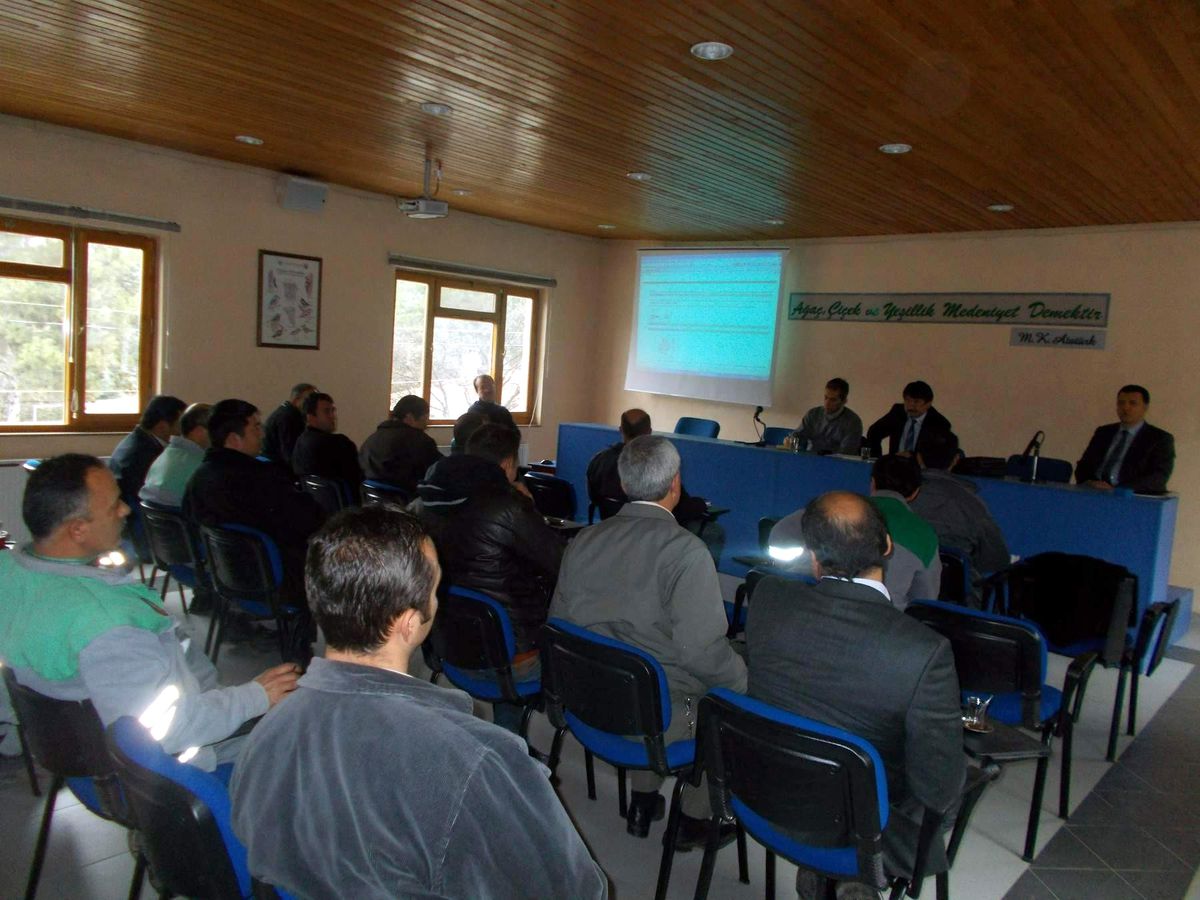 Orman Şoförlerine Seminer
