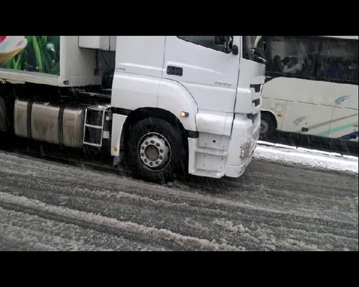 (Özel) Yollar Buz Pistine Döndü