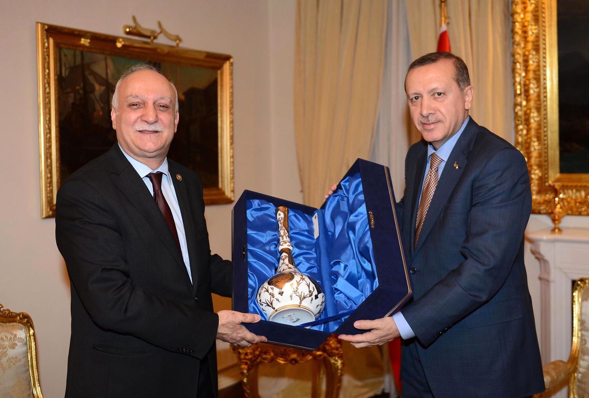 Tzob Genel Başkanı Bayraktar\'ın Başbakan Erdoğan\'ı Ziyareti