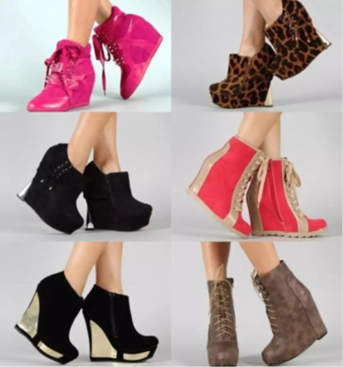 2013 Dolgu Topuklu Bot Modelleri