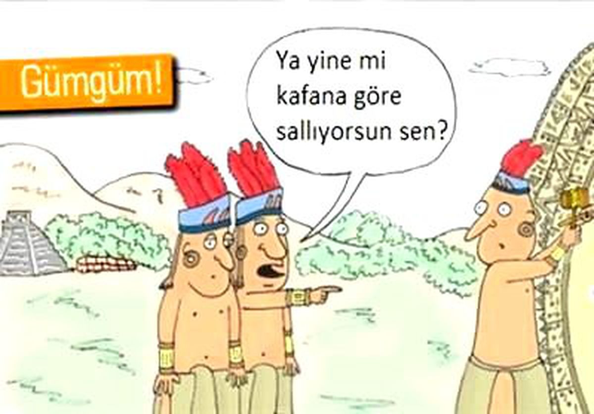 Maya Takvimi Elde Patladı