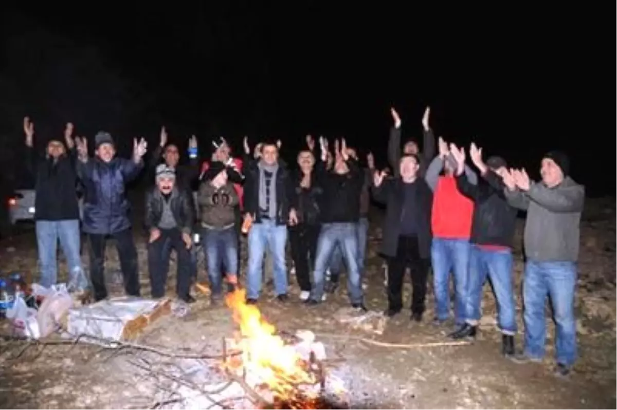 21 Aralık\'ı Efkerit Vadisi\'nde Geçirdiler