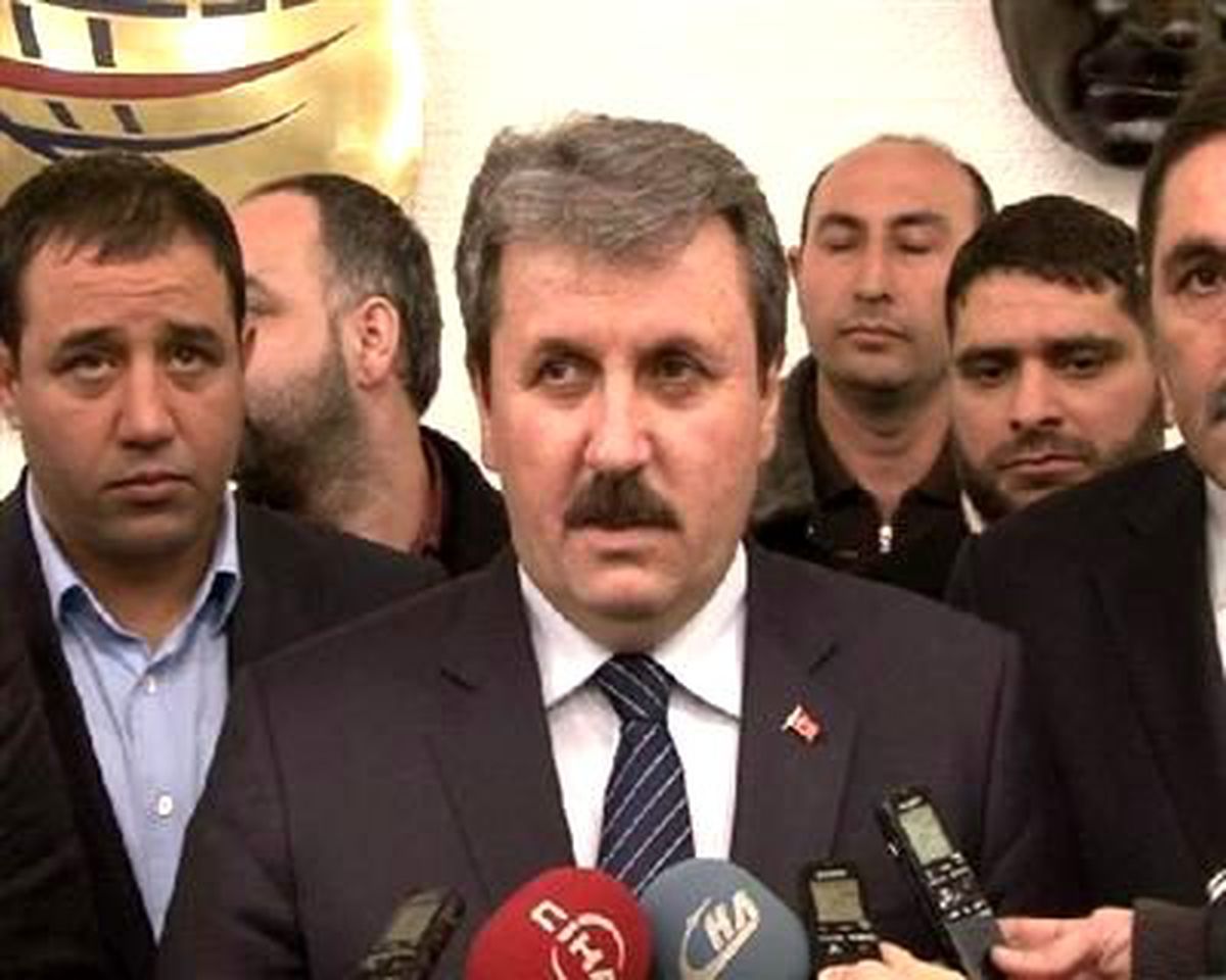 BBP Genel Başkanı Destici, Gazze\'den Döndü