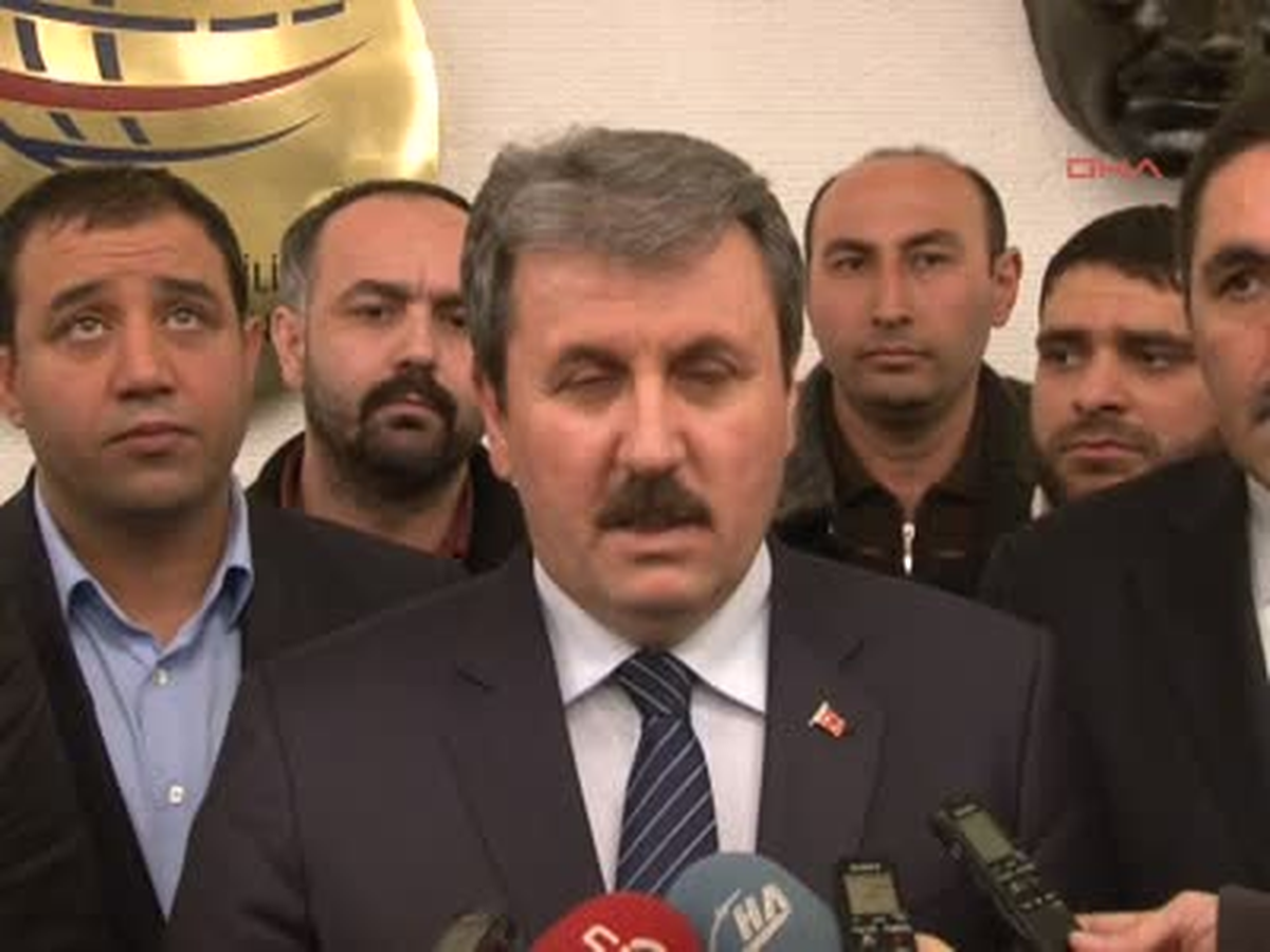 BBP Genel Başkanı Destici, Gazze\'den Döndü )