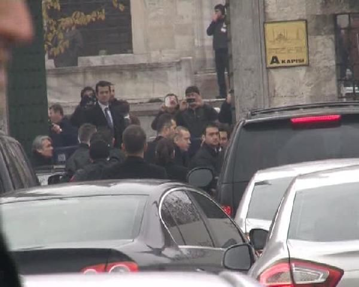 Erdoğan, Sultanahmet Medresesi'ni İnceledi