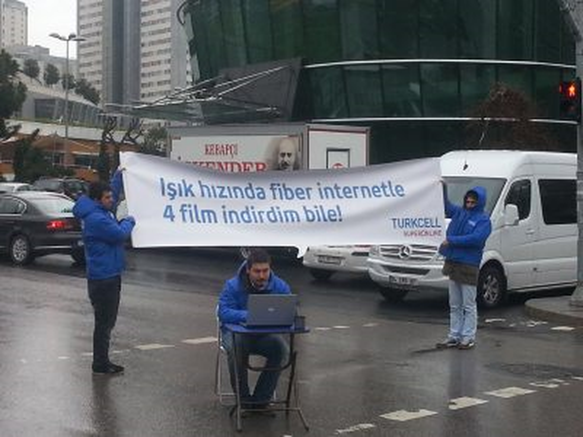 "Gerilla Pazarlama" Uygulaması