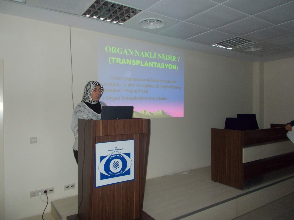 Hastane Personeline Organ Bağışı Semineri