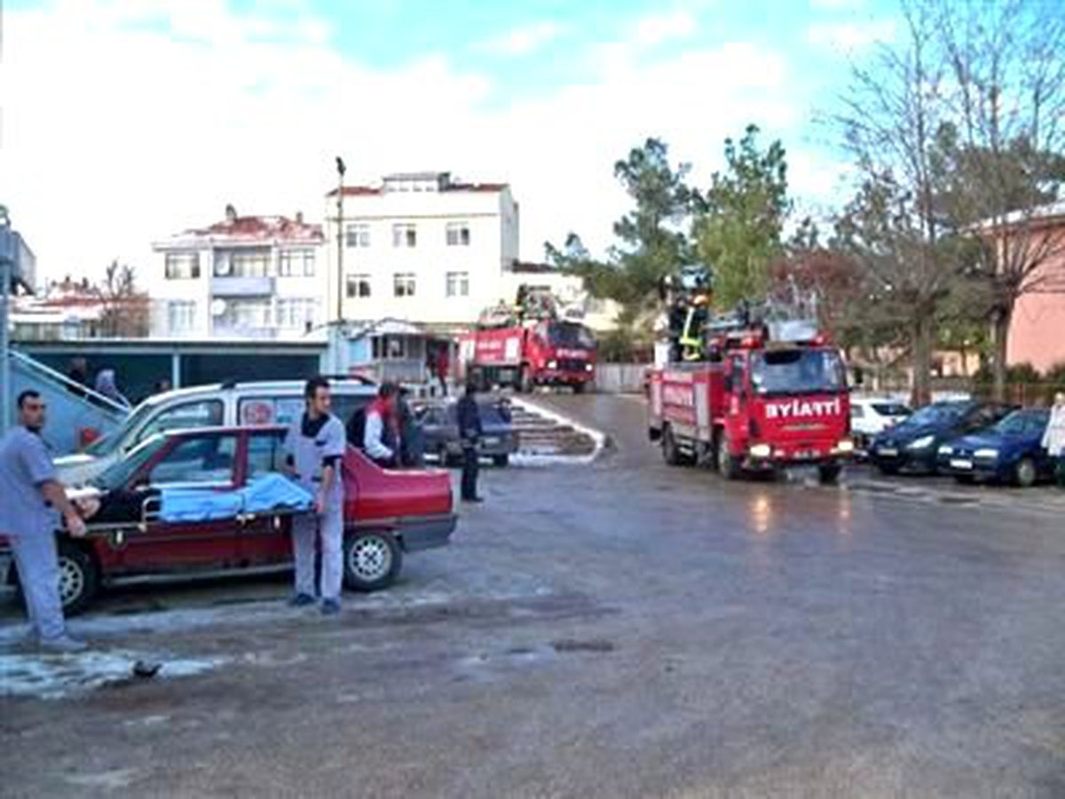 Hastanede Yangın Tatbikatı