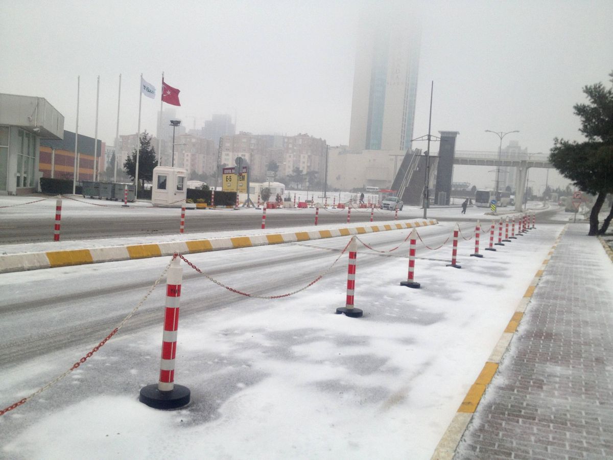 İstanbul\'da Kar Yağışı