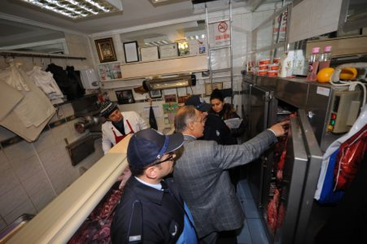 Kasaplara Sıkı Denetim