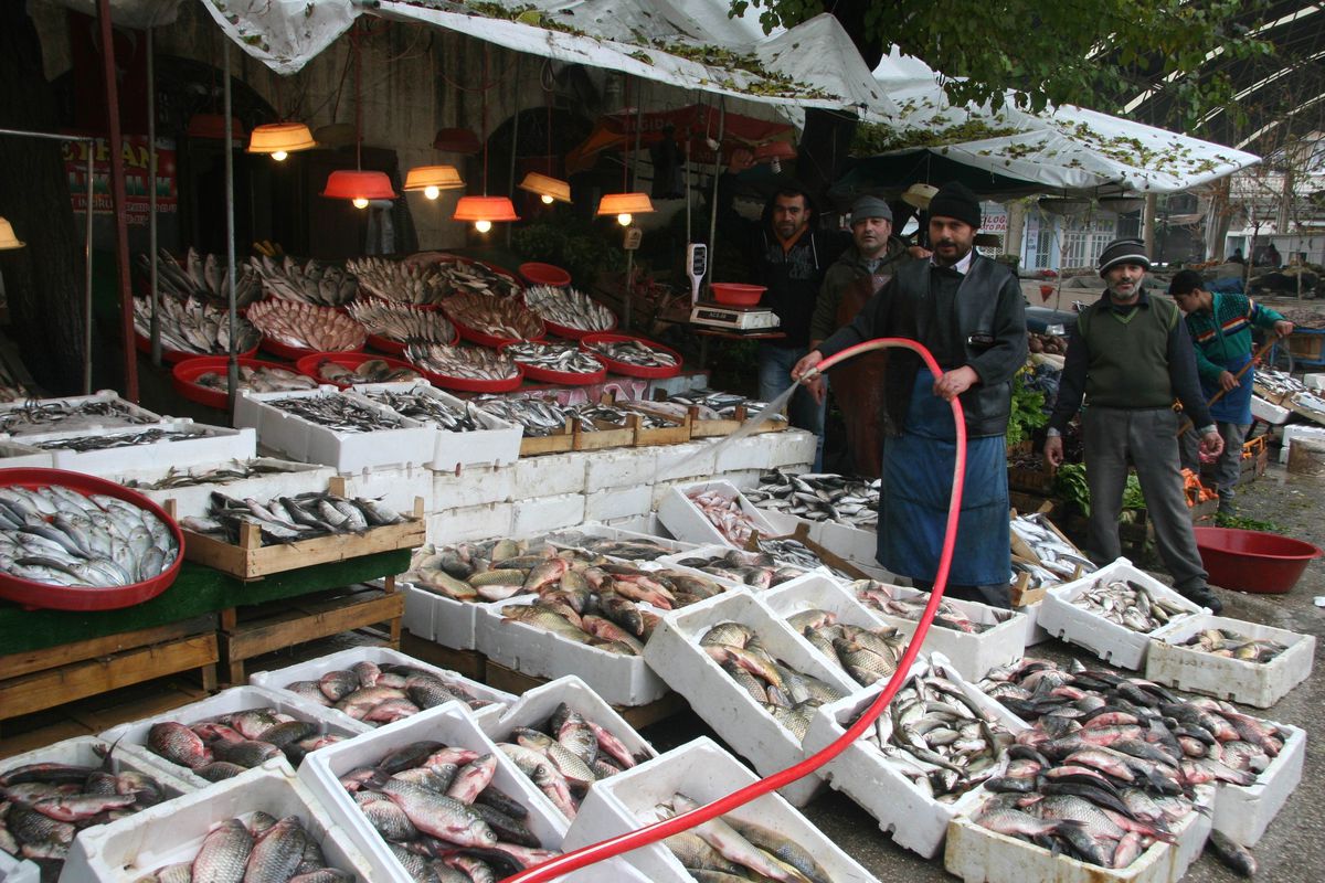 Kilis\'te Balık Satışlarına Yoğun İlgi