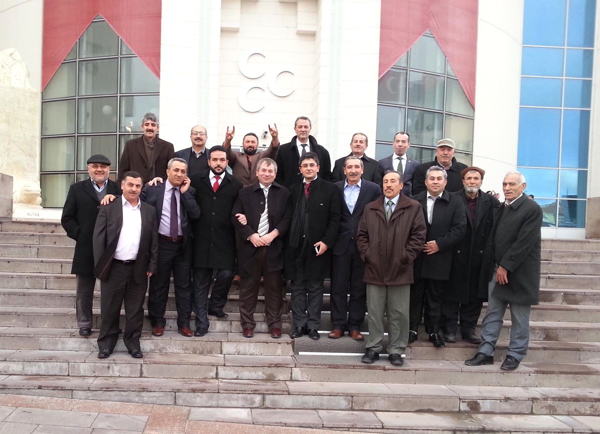 MHP Sorgun İlçe Teşkilatı\'ndan Ankara Ziyareti