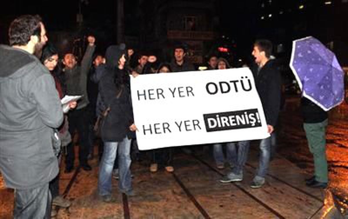 ODTÜ\'deki Olaylara Zonguldak\'ta Tepki