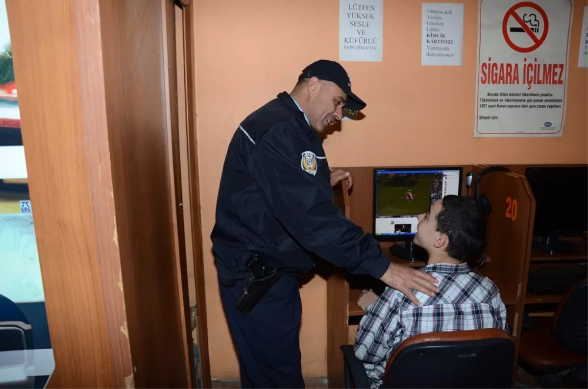 Osmaniye'de İnternet Kafeler Denetlendi