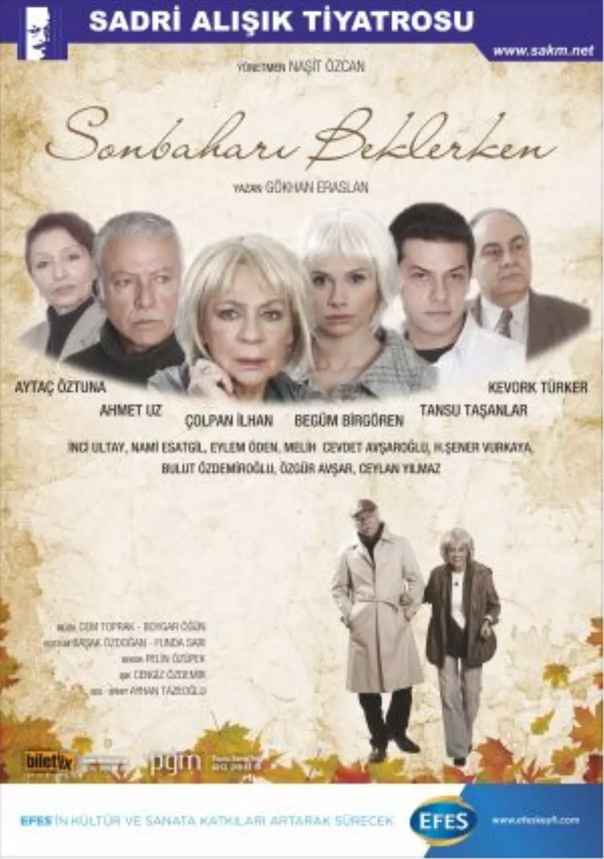 Sadri Alışık Tiyatrosu'nda 'Sonbaharı Beklerken'