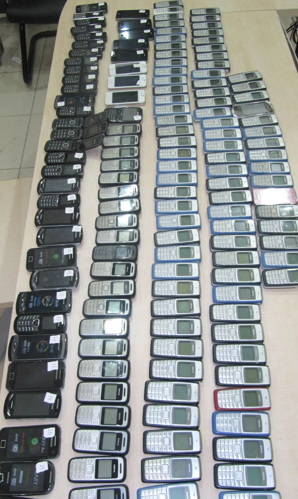 Samsun\'da 379 Adet Kaçak Telefon Ele Geçti