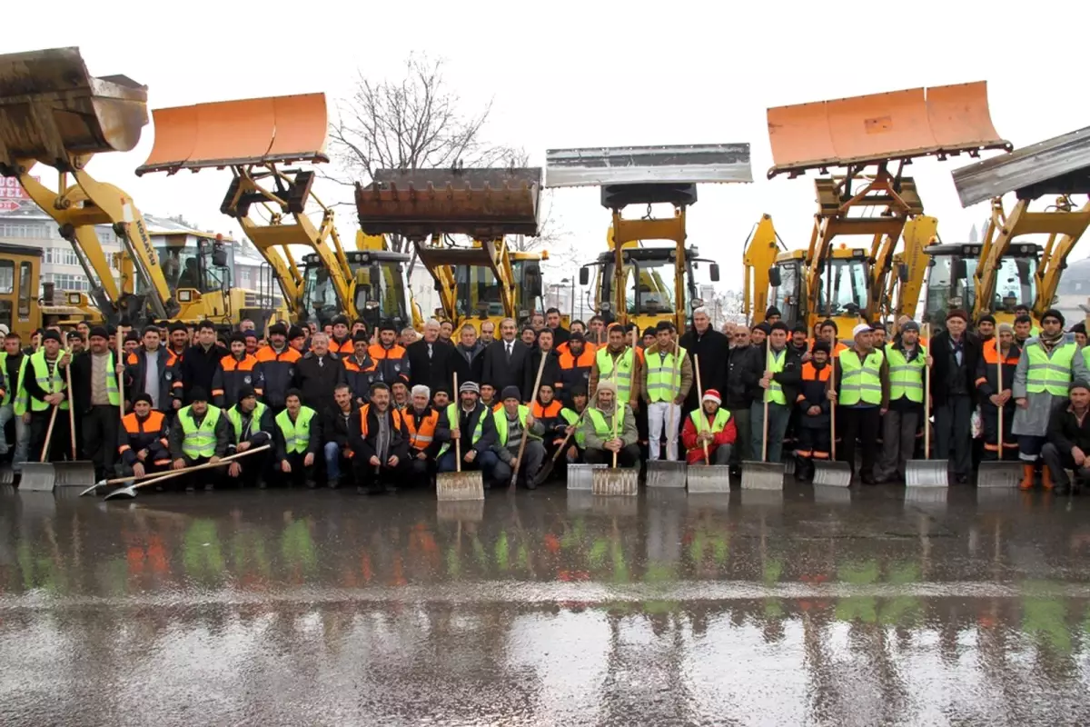 Sivas Belediyesi Kışa Hazır