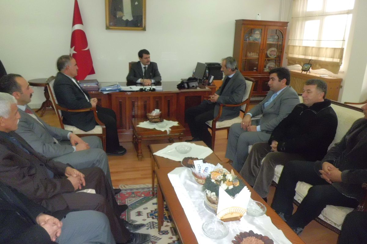 Yeşilder\'den Vali Vasip Şahin\'e Ziyaret