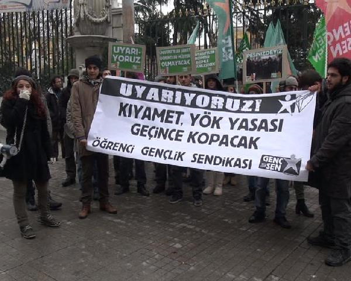 YÖK Tasarısı Protestosu