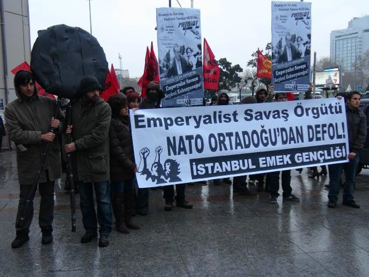Almanya Başkonsolosluğu Önünde Patriot Protestosu