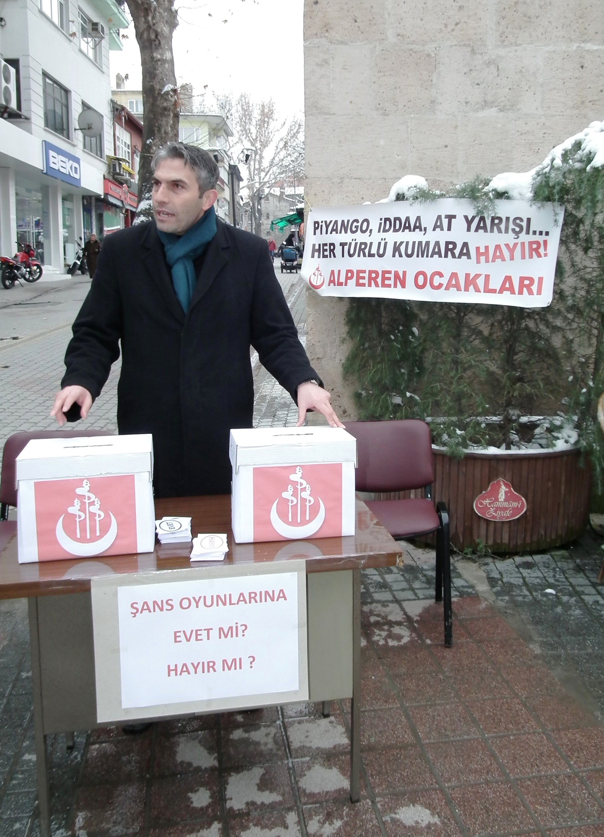 Alperen Ocaklarından "Şans Oyunları" İçin Seçim Çalışması
