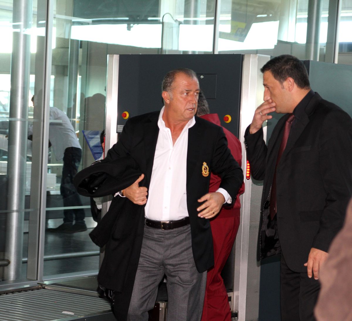 Galatasaray Kafilesi Trabzon\'a Gitti