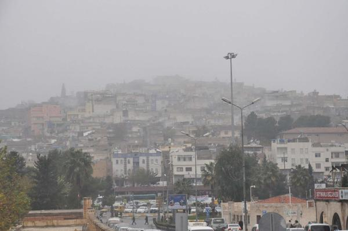 Şanlıurfa\'yı Sis Kapladı