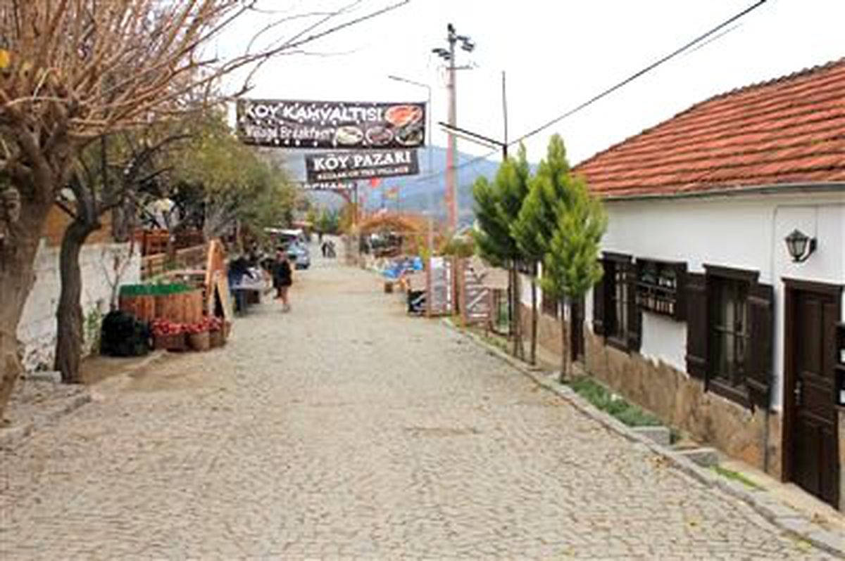 Şirince\'de Gün Sakin Geçiyor