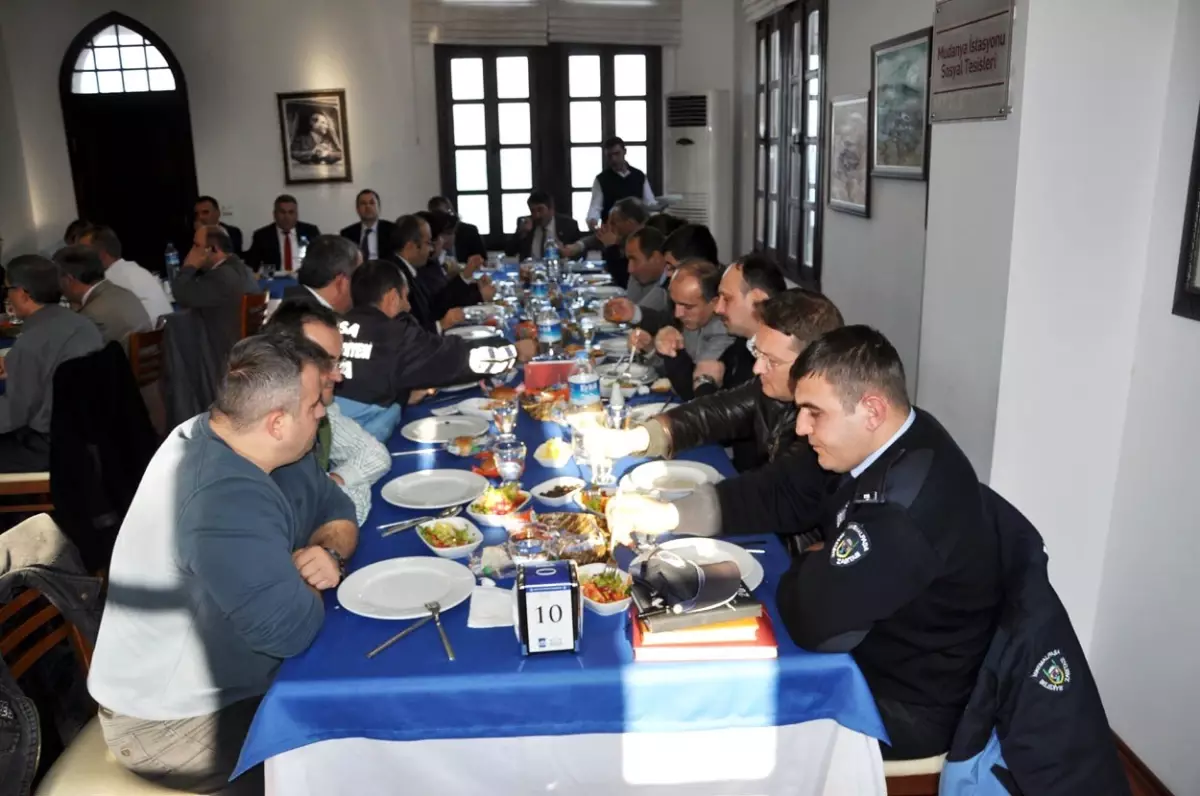 Zabıtaların Mudanya Zirvesi